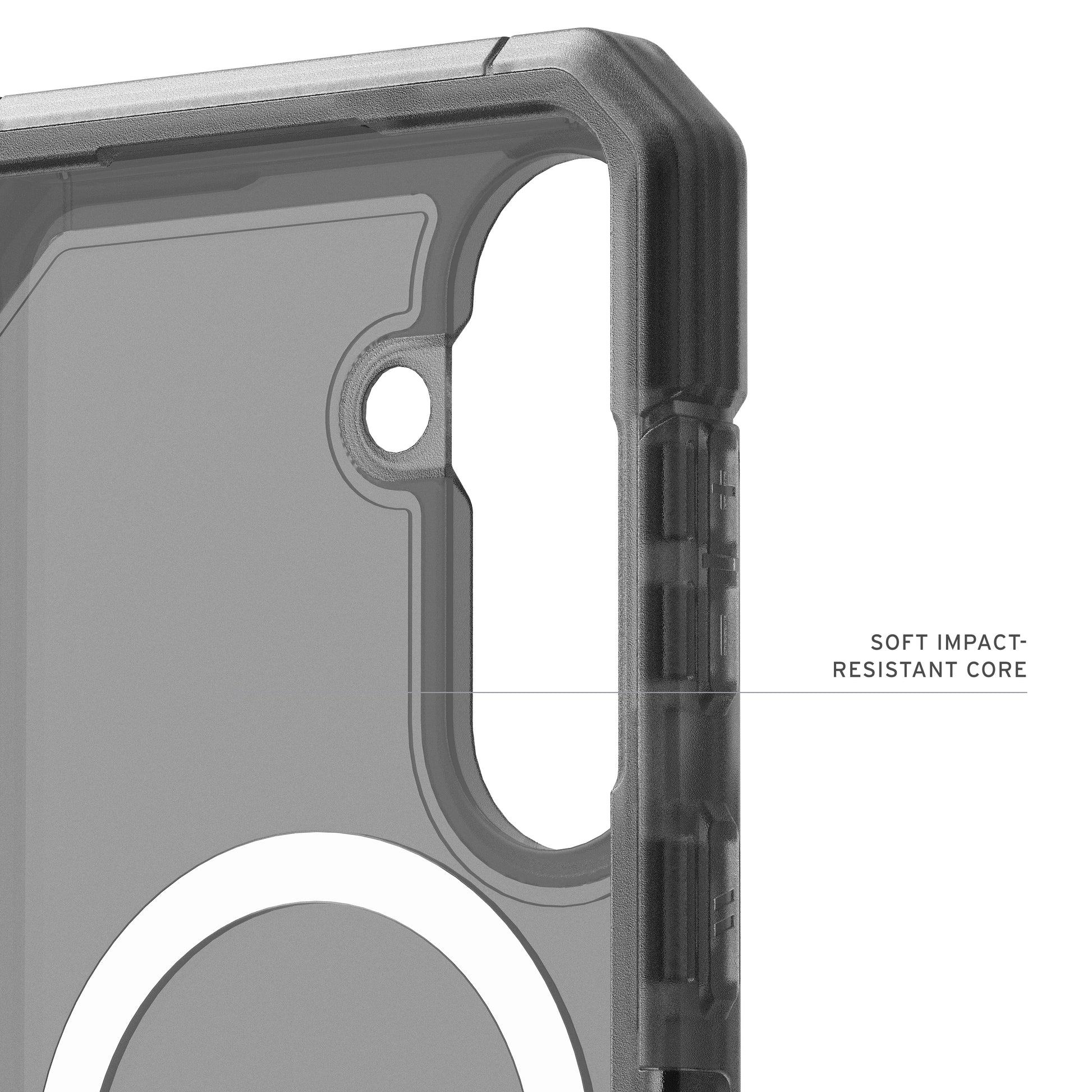 Urban Armor Gear UAG Trooper – Rückcover – für Samsung Galaxy S26 – MagSafe, mit Ständer, PC, Transparent