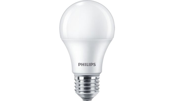Philips LED-Leuchtmittel E27 A-Form – Neutralweiss 4000 K, 1055 lm, 10 W – 180° – 1 Stk. – Weiss – CorePro