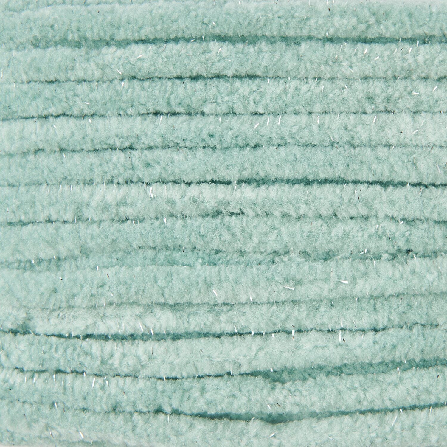 Rico Design Chenillove Sparkle Garn Aqua – 100 g, 110 m, Nadel 5 mm, 100% Polyester, 1 Stk.