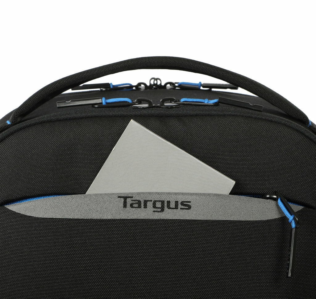 Targus Notebook-Rucksack für Geräte bis 16" – 22 l – 69% recycelter Kunststoff – Schwarz