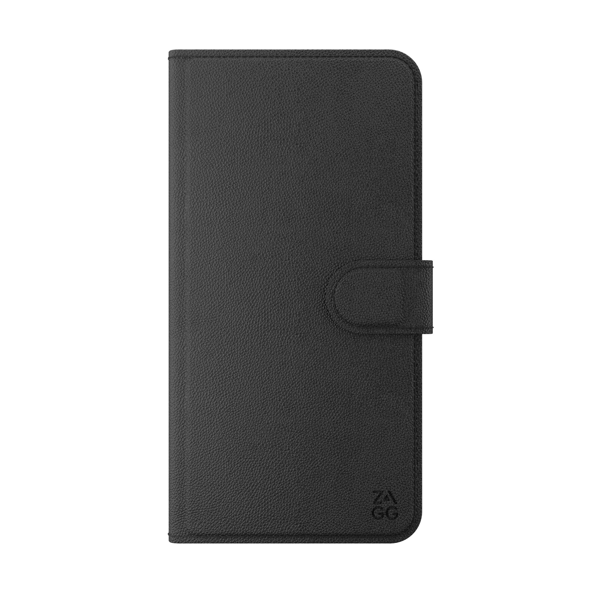 ZAGG Folio – Wallethülle – für Apple iPhone 17 Pro Max, 3 Kartenfächer, PU, Schwarz, bis 1 m sturzsicher