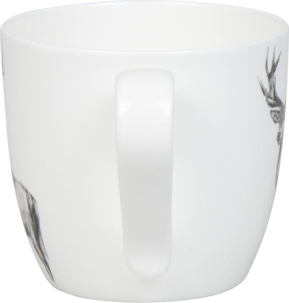 Könitz Porzellan Könitz Kaffeebecher – 425 ml, Ø 9,7 cm, Porzellan (Bone China), spülmaschinenfest, mikrowellengeeignet