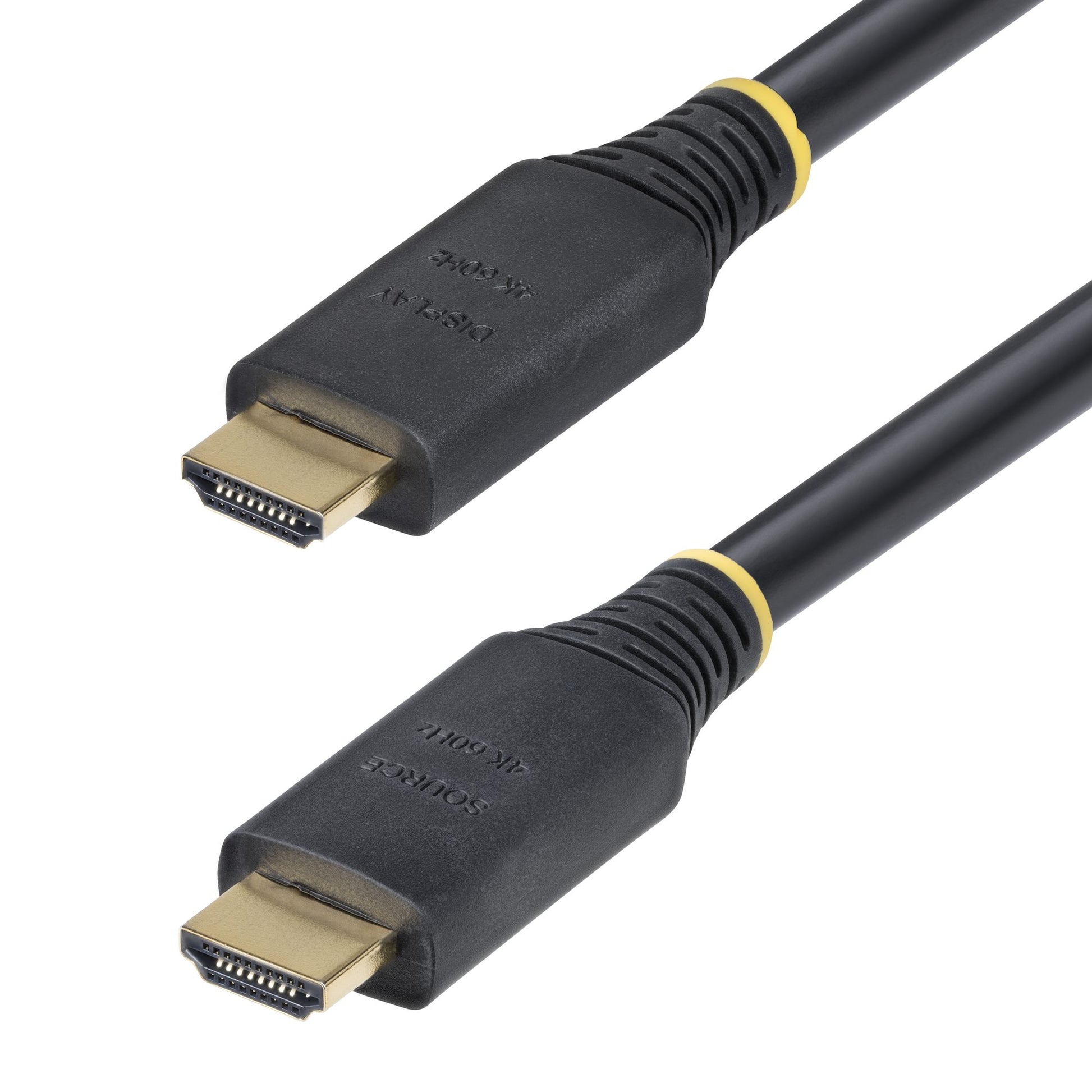 StarTech.com HDMI Kabel HDMI 2.0 4K 60 Hz – 15 m – HDR, ARC – für Geräte mit HDMI-Port