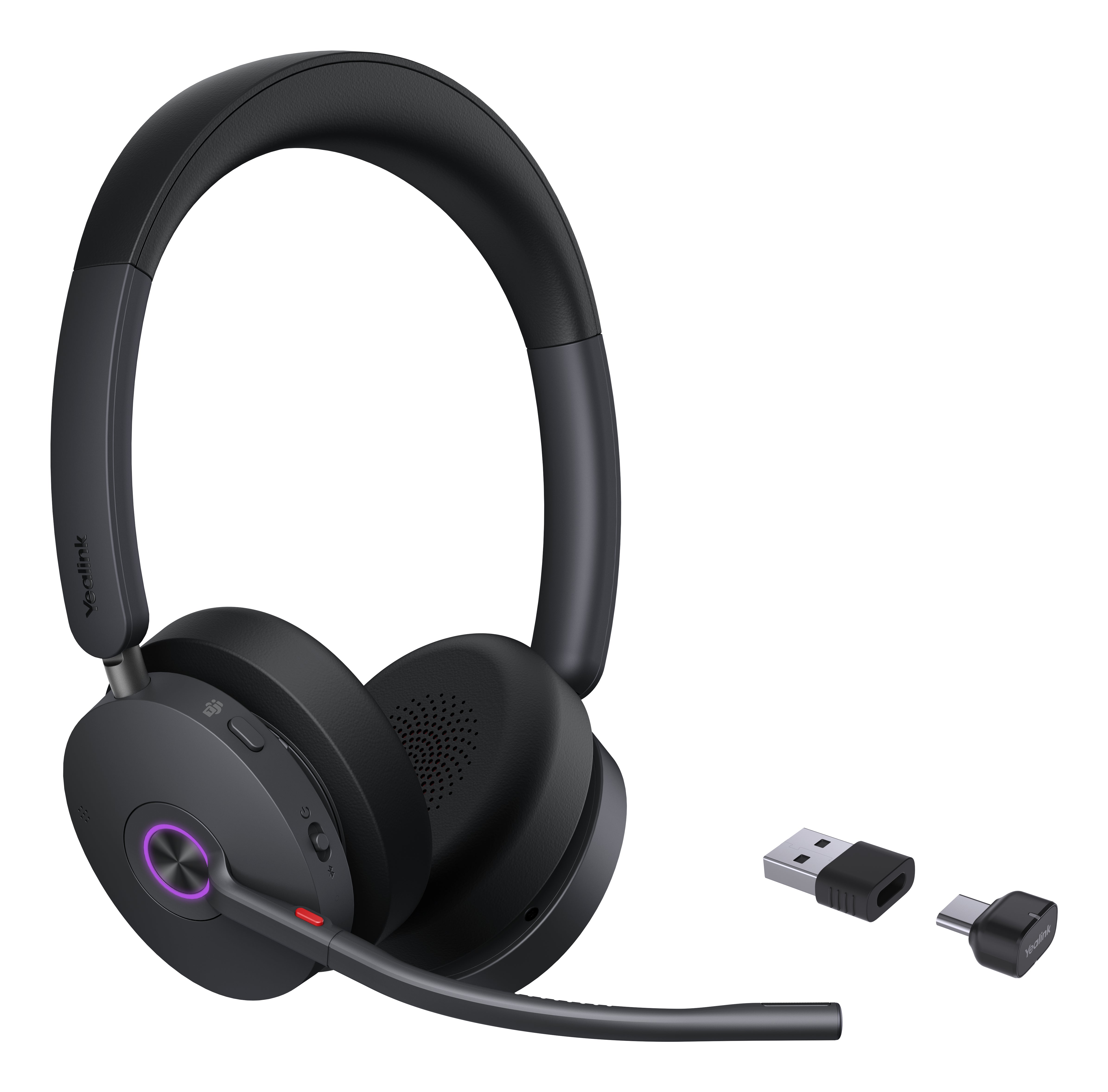 Yealink BH74 – Duo Headset – Bluetooth, Geräuschisolierung – für Microsoft Teams – Schwarz