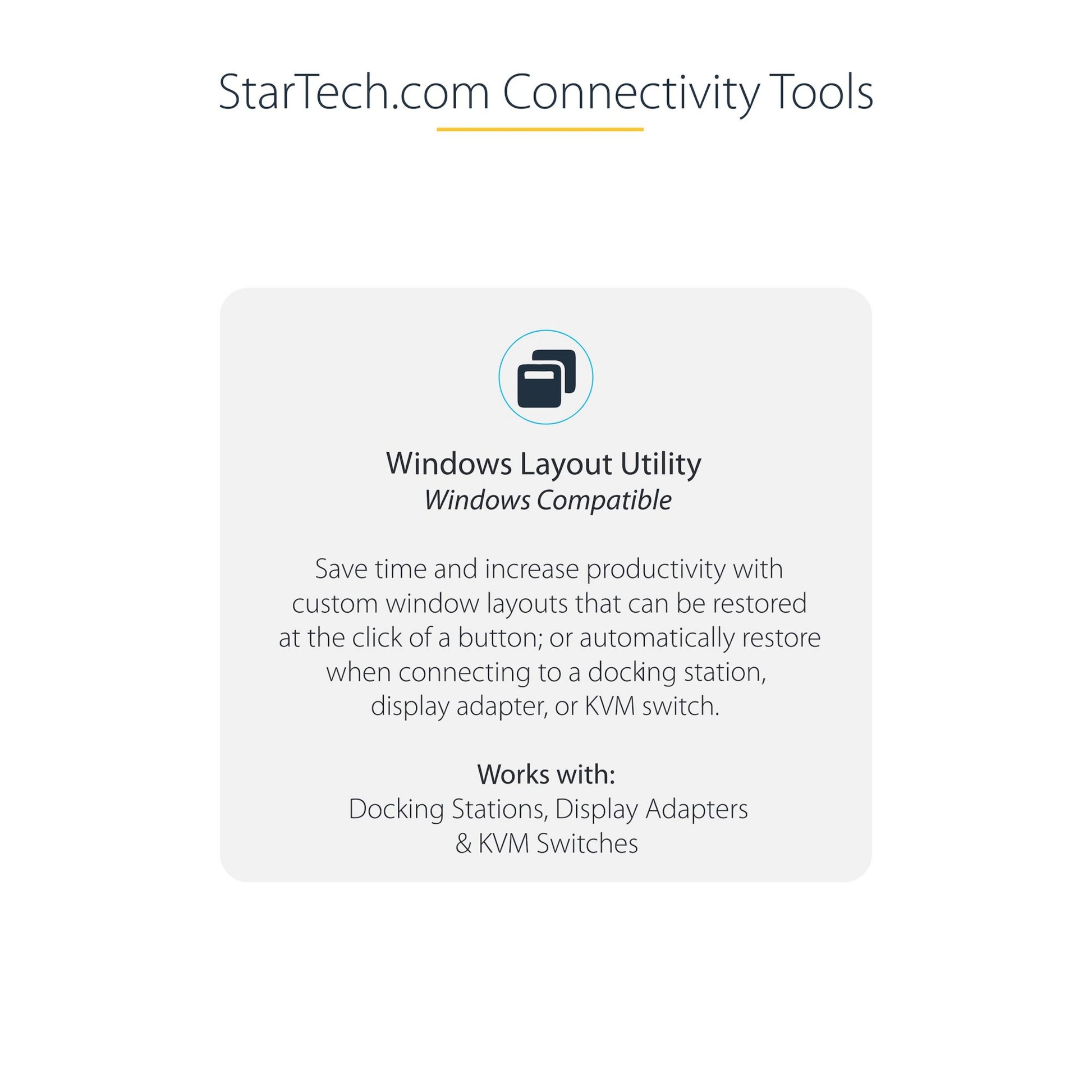 StarTech.com DisplayPort 1.4 MST-Hub, 3-Port, 3×4K, für Windows