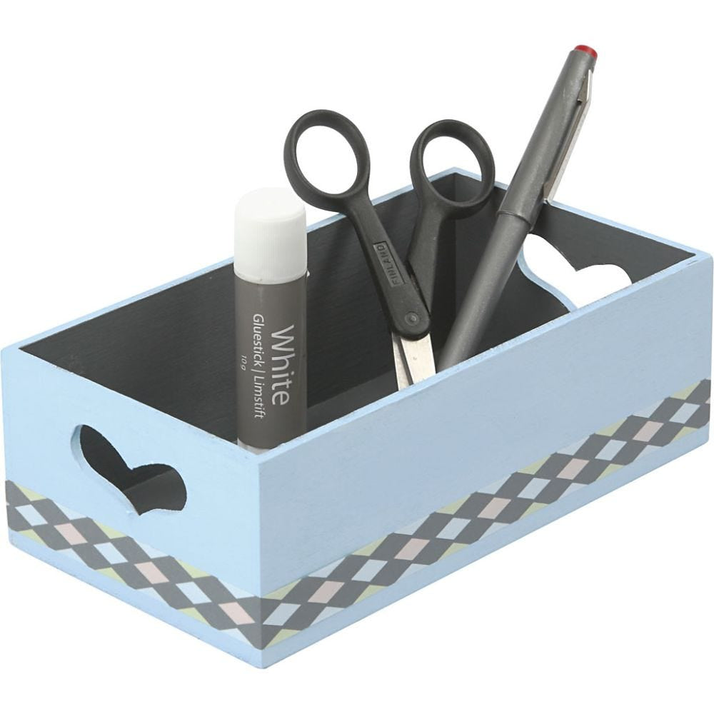 Creativ Company Aufbewahrungsbox (ohne Deckel) – Holz – Braun