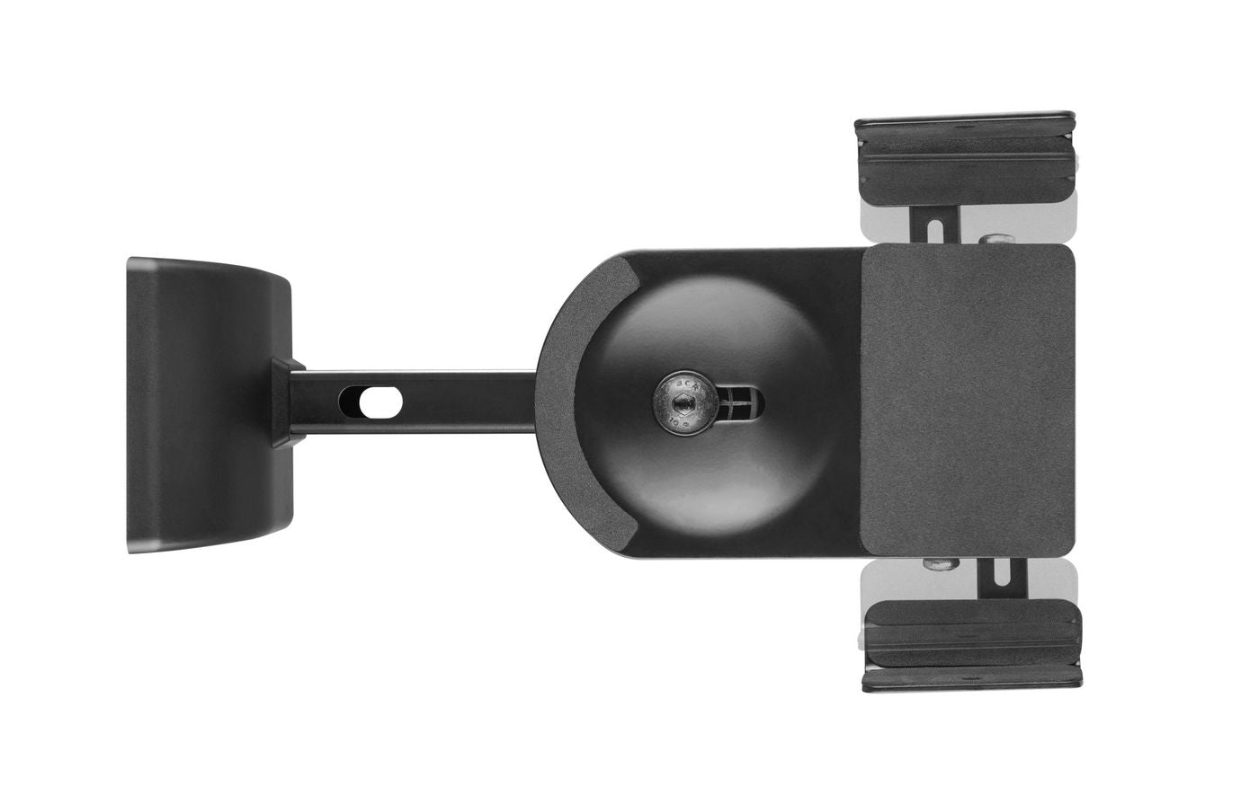 Vivolink Wandhalter für Lautsprecher, bis 15 kg, kippbar/schwenkbar, 2er-Set, schwarz