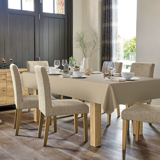 d-c-fix Tischdecke – 140×180 cm, Polypropylen (PP), Beige