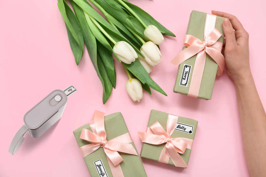 Peach PE110 – Beschriftungsgerät, Etiketten bis 14 mm, 203×203 dpi, 60 mm/s, USB/Bluetooth, Autoabschneider