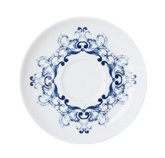 Rosenthal True Blue Untertasse – Ø 14,8 cm, H 1,9 cm, Porzellan, Blau