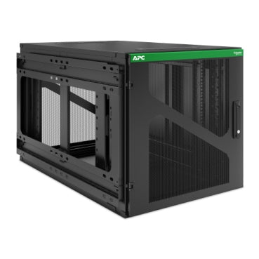 APC NetShelter WX AR112SM – 19" Netzwerkschrank 12U, 600 × 1'037 × 622 mm, Stahl