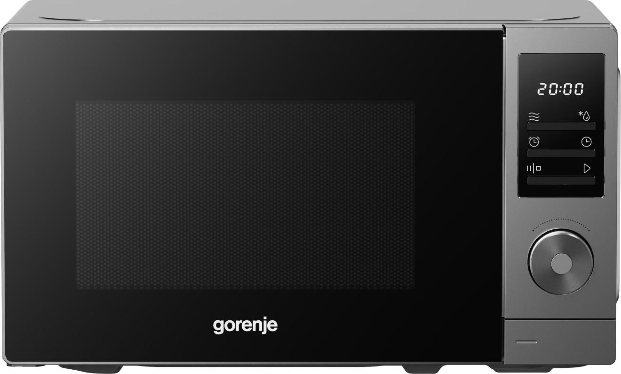 Gorenje Solo-Mikrowelle MO20A3T4 – 20 l, 700 W – schwarz/grau