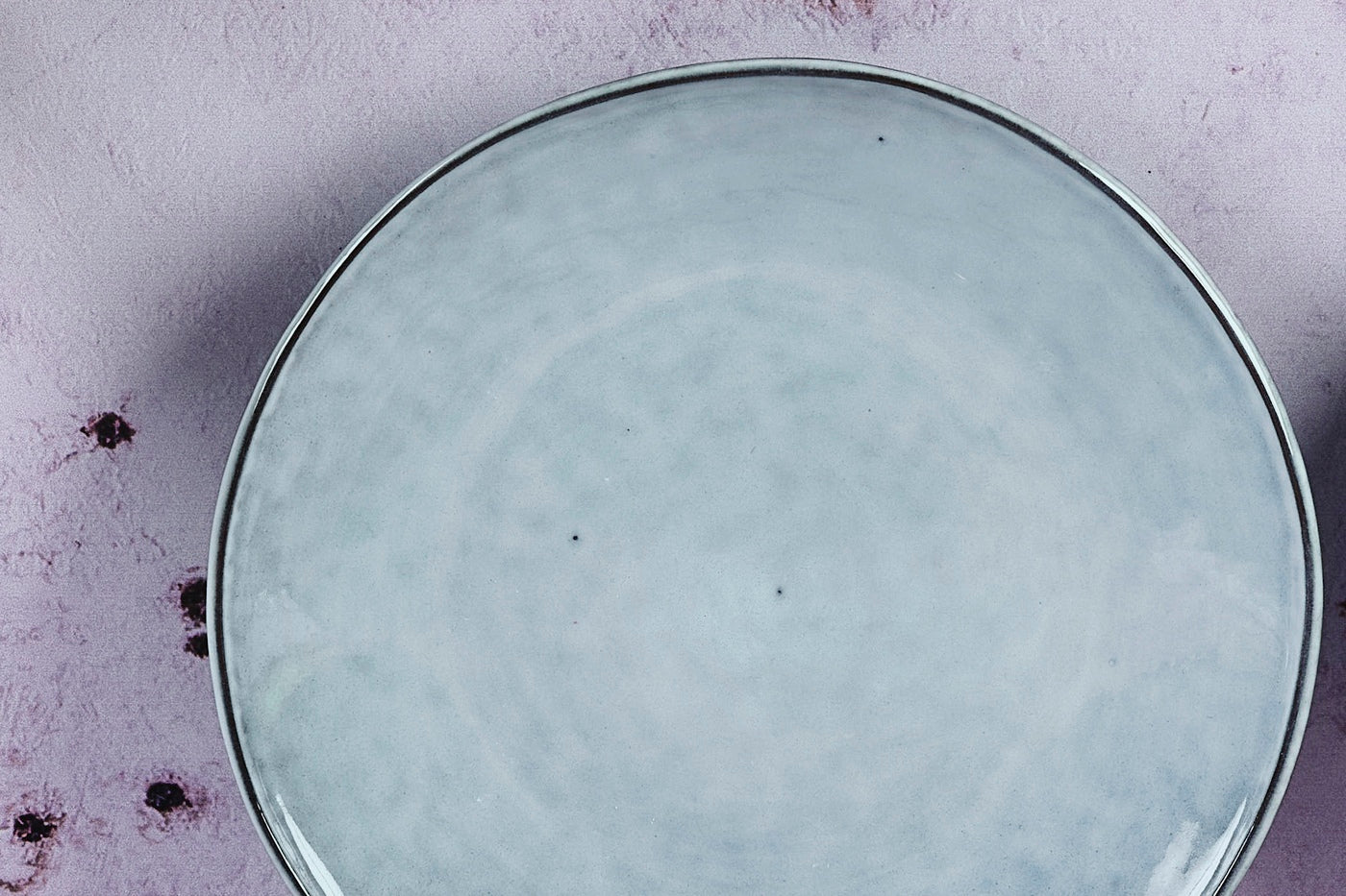 Björn CLOUD Frühstücksteller – Keramik, Hellgrau, Ø 21,5 cm, Höhe 2,5 cm, 6 Stück