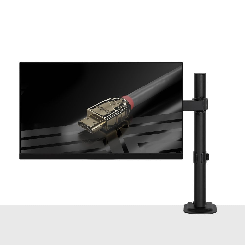 Lindy Einzelne verstellbare Display-Halterung – 8 kg, 75 × 75 / 100 × 100 mm