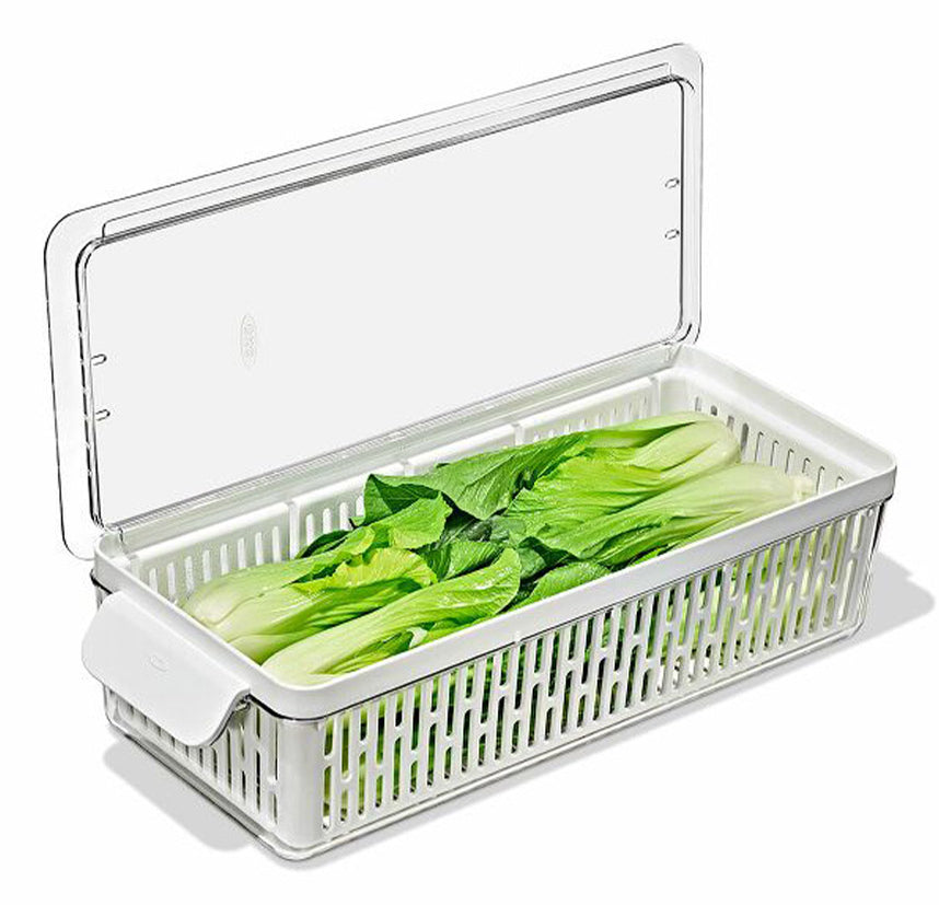 OXO Vorratsdose 3,4 l, 15,1 × 37,6 × 9,1 cm, Kunststoff, Transparent