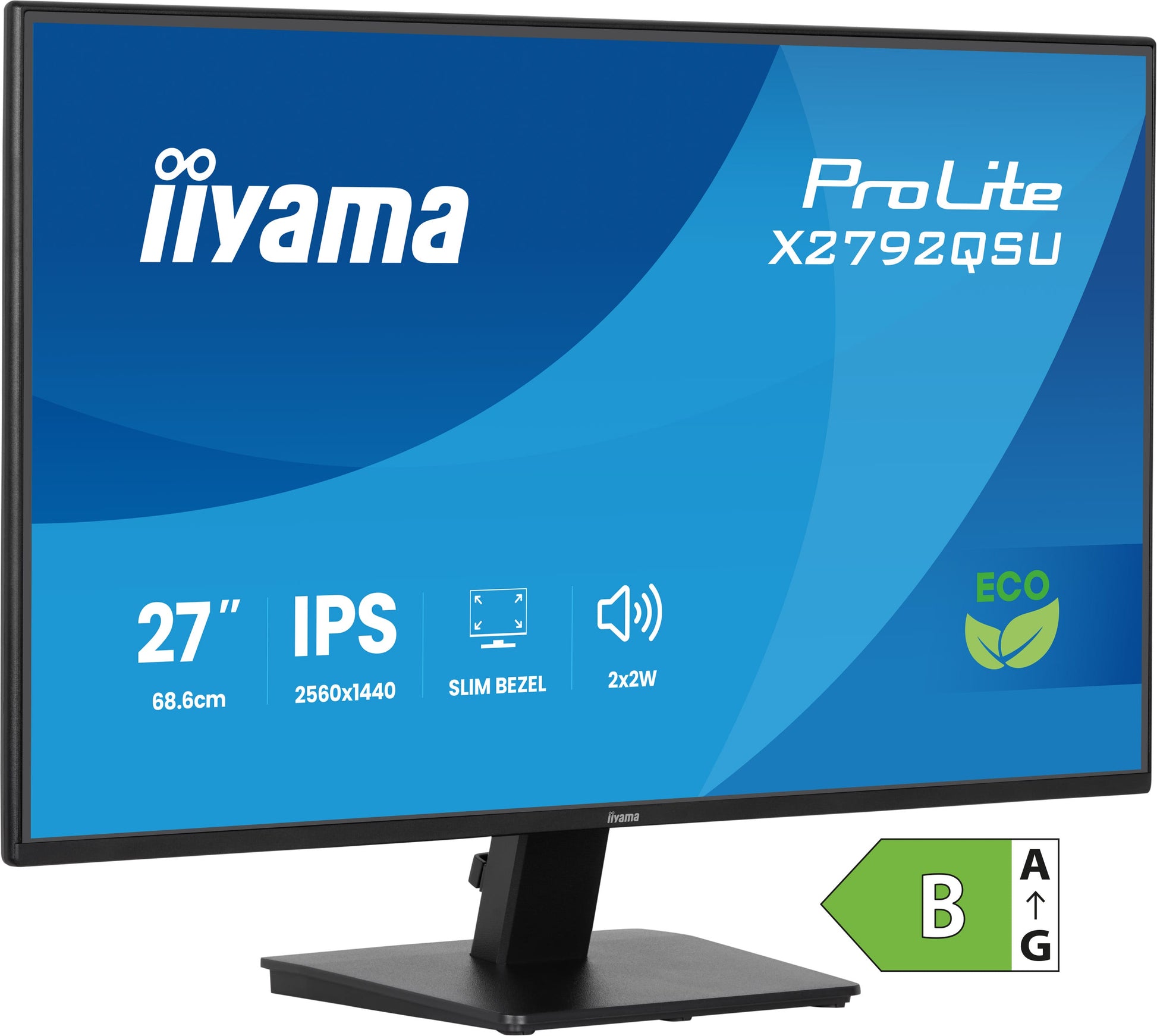 iiyama X2792QSU-B1 – Monitor, 24", IPS, 120 Hz