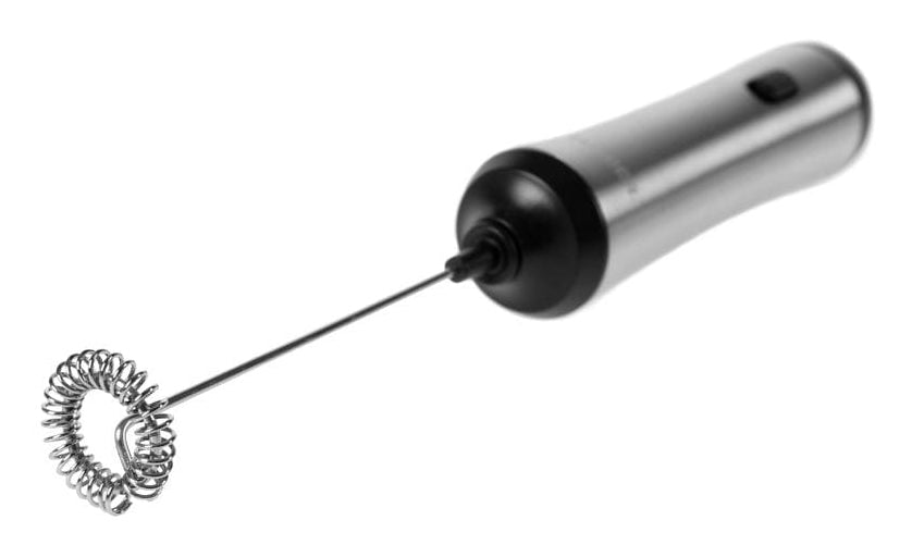 Furber. Furber Milchschäumer-Stab F00979 – Integrierte Batterie – USB-C Aufladbar – Schwarz/Edelstahl