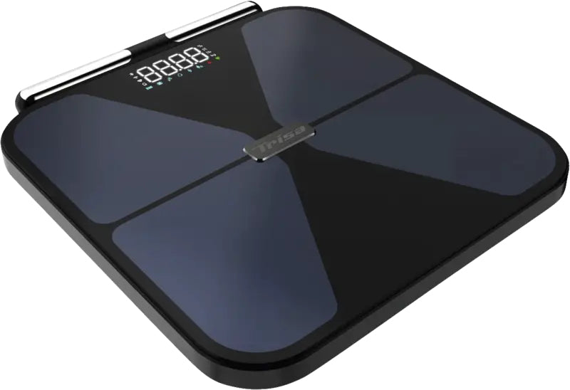 Trisa Digitale Personenwaage BioMetrix Smart – App-kompatibel, Herzfrequenz – 180 kg