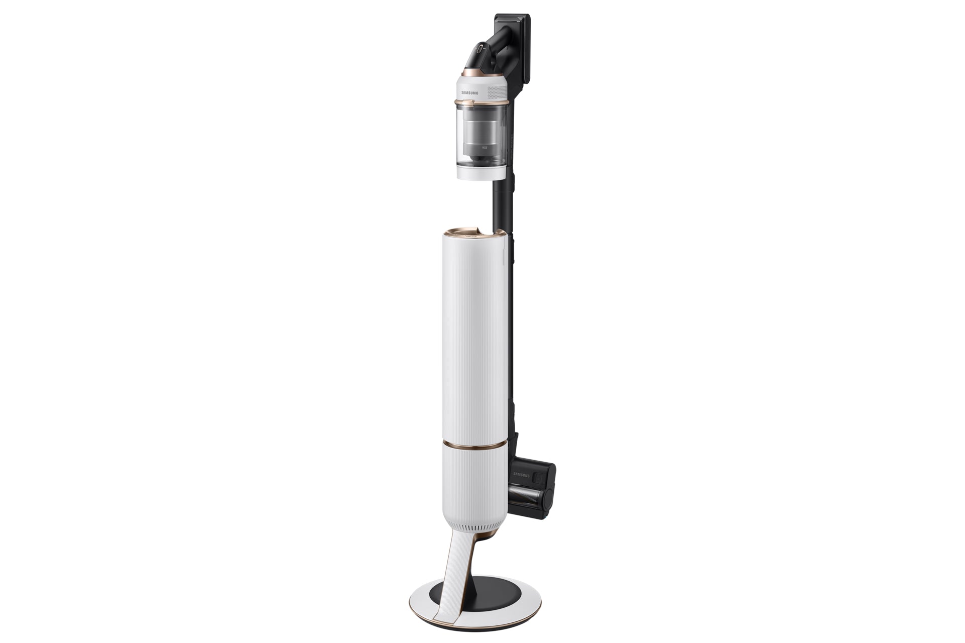 Samsung Stabstaubsauger VS20B95843W/SW – 0,5 l, Akkubetrieb, 86 dB(A), 25,2 V
