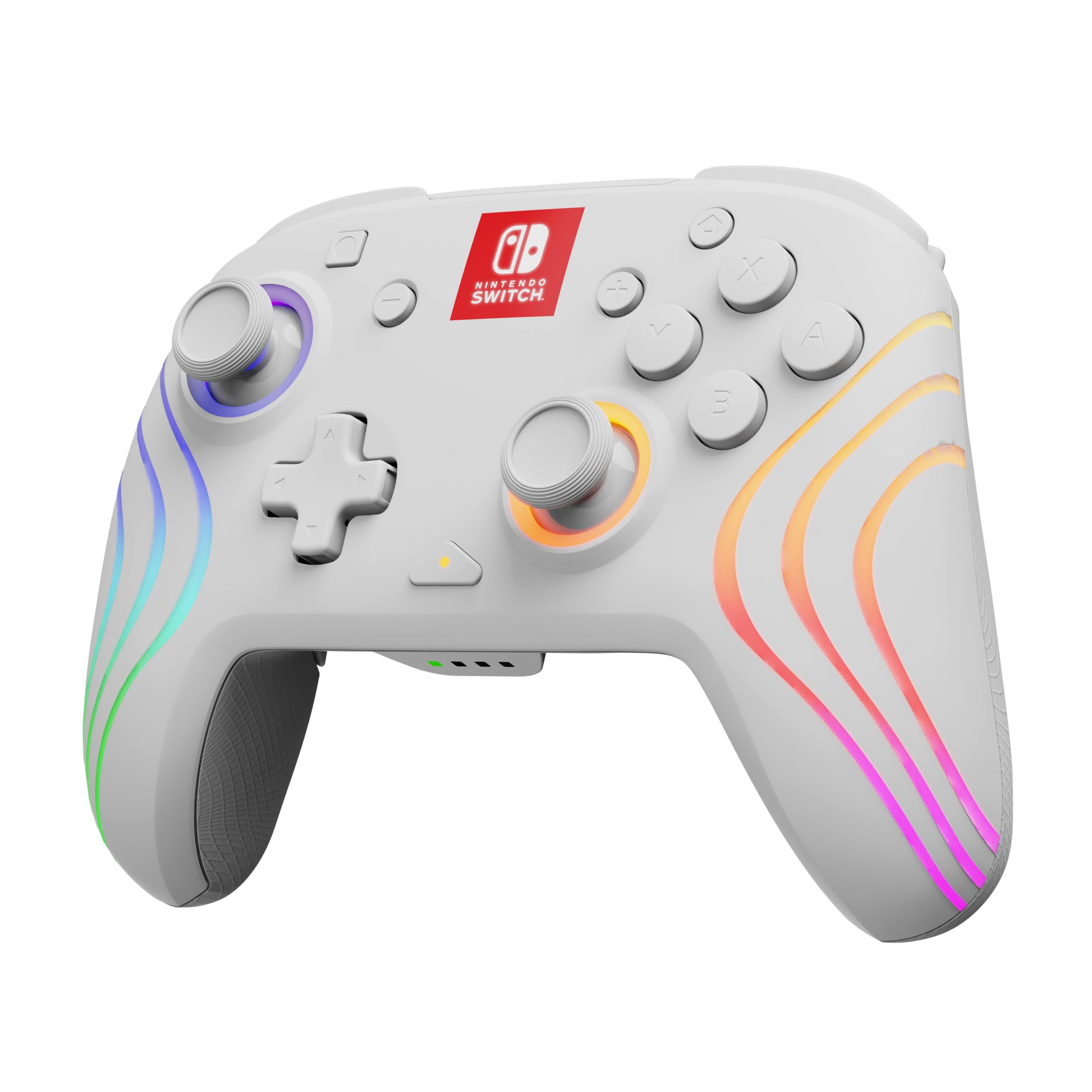 PDP Afterglow Wave – Gamepad – USB + RF + Bluetooth – Bewegungssteuerung, RGB – für Nintendo Switch