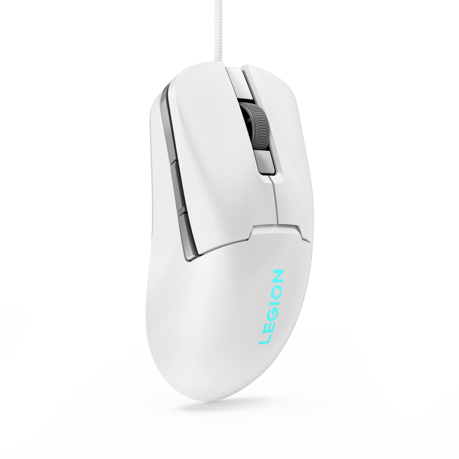 Lenovo Legion M300S – Gaming-Maus – Kabelgebunden (USB‑A), 8000 DPI, RGB-Beleuchtung, rechts, Weiss