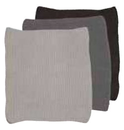 Ladelle Spültuch – grau – 27 × 27 cm – Baumwolle – 3er-Set