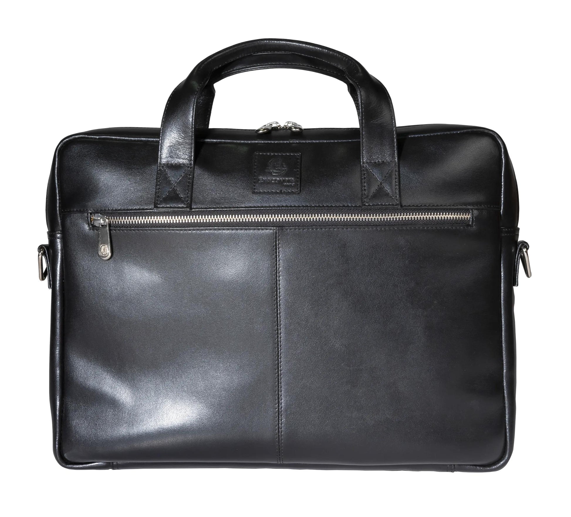 Exacompta Notebook-Tasche bis 14" – wasserabweisend, abnehmbarer Schultergurt – Schwarz