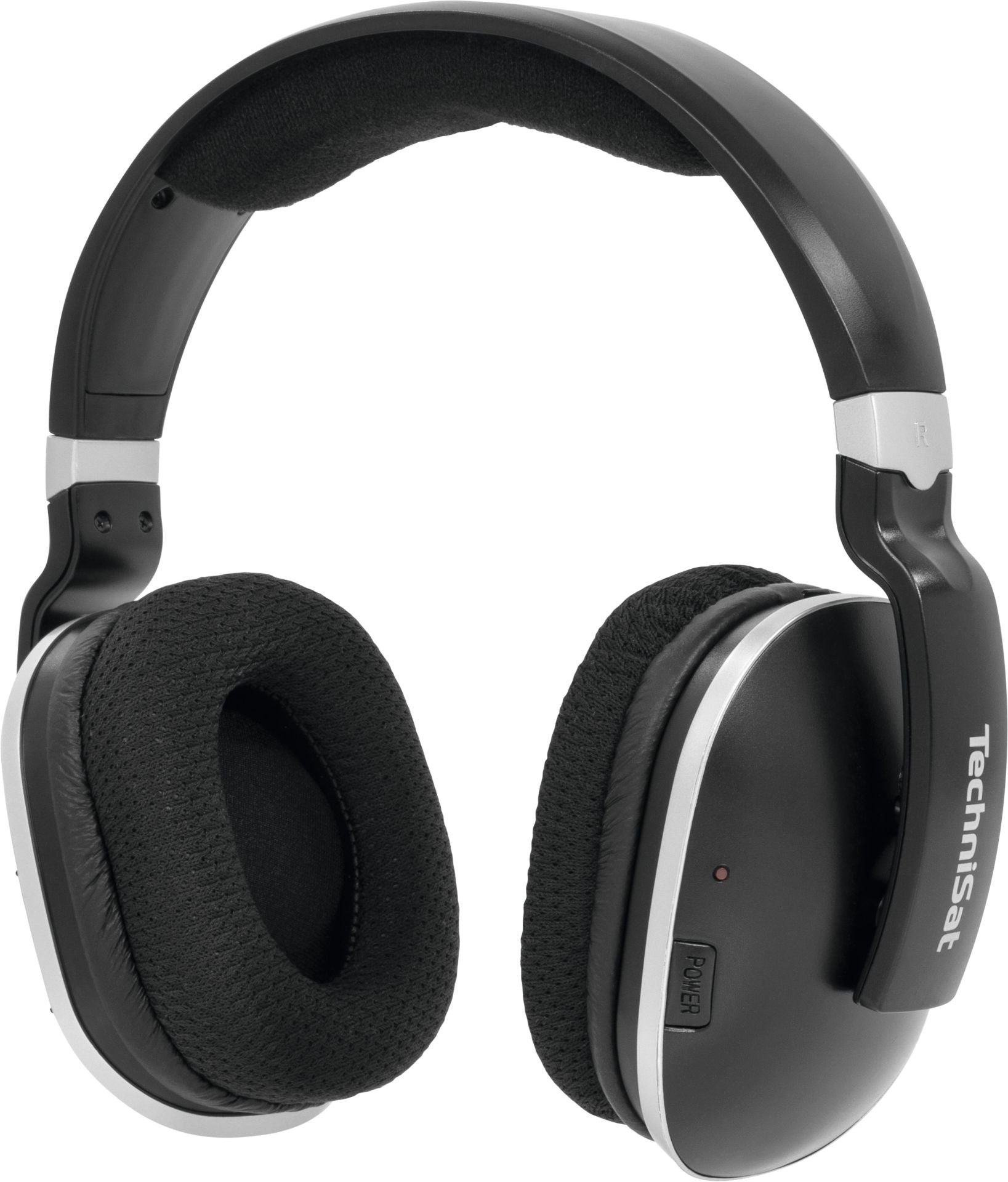 TechniSat Stereoman 2 V2 On-Ear Kopfhörer – Stereo, Kabellos (2,4 GHz), mit Ladestation, Schwarz