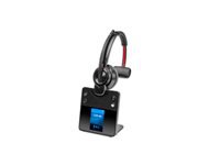 Poly Savi 8410 Office Monaural – Mono Headset – DECT – für Microsoft Teams – schwarz – bis 13 h