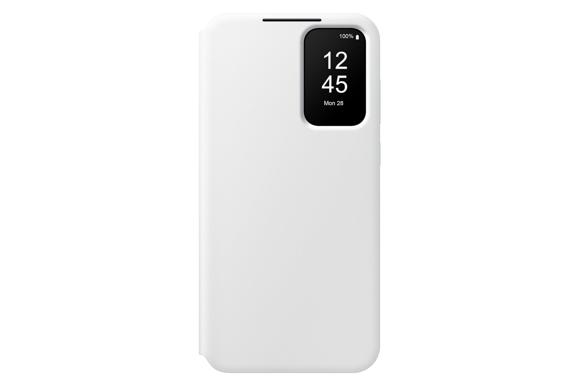 Samsung Booklet-Hülle Smart View – für Galaxy A35 5G – weiss – mit Kartenfach