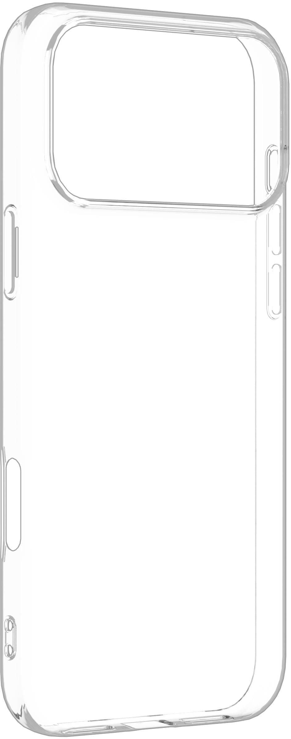 eSTUFF INFINITE VIENNA Backcover – für Apple iPhone 17 Pro Max, TPU, Transparent, bis 1,2 m sturzsicher