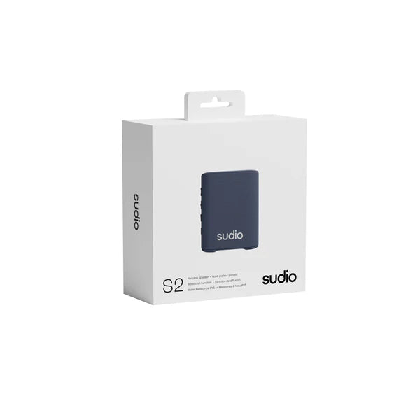 Sudio S2 – Bluetooth-Lautsprecher – IP67, 5 h, Blau