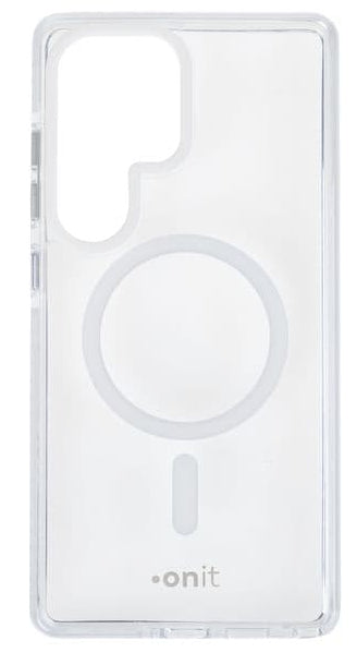 ONIT Backcover – für Samsung Galaxy S25 Ultra – MagSafe, PC+TPE+TPU, Transparent, bis 3 m sturzsicher