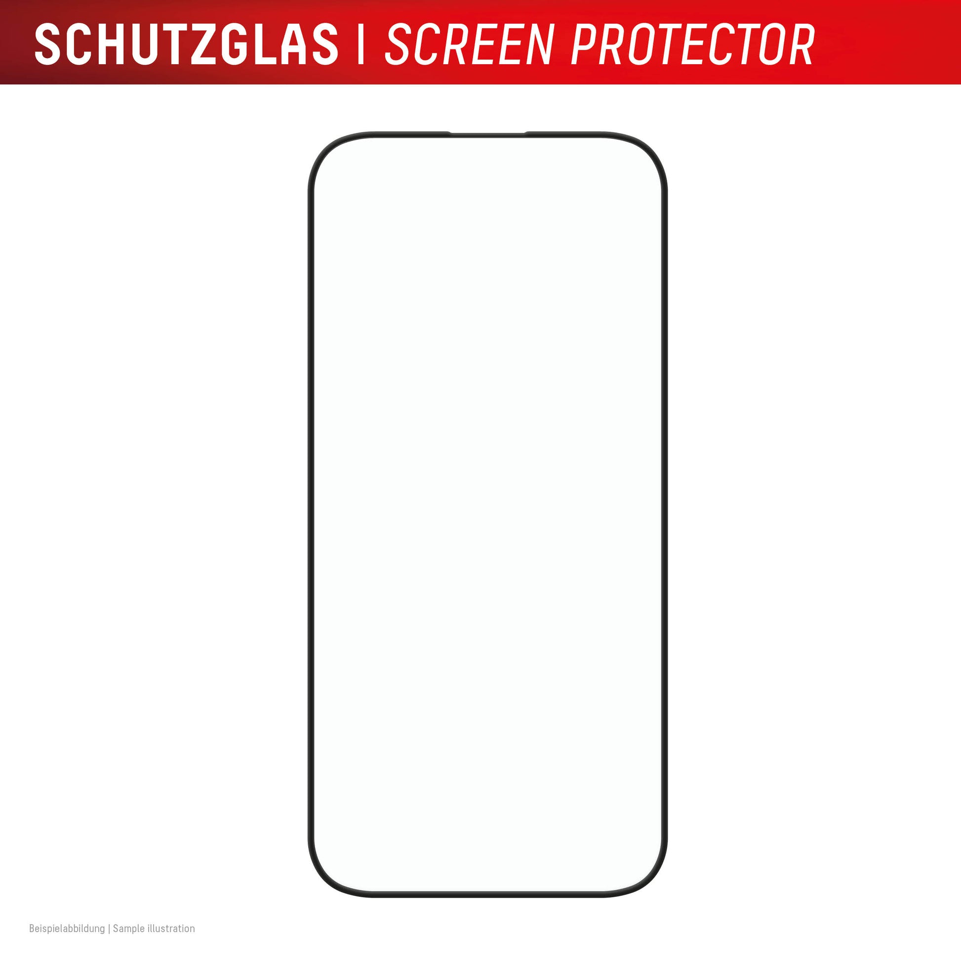 Displex Displayschutz (Panzerglas), Full Cover – für iPhone 16 Pro – mit Applikator