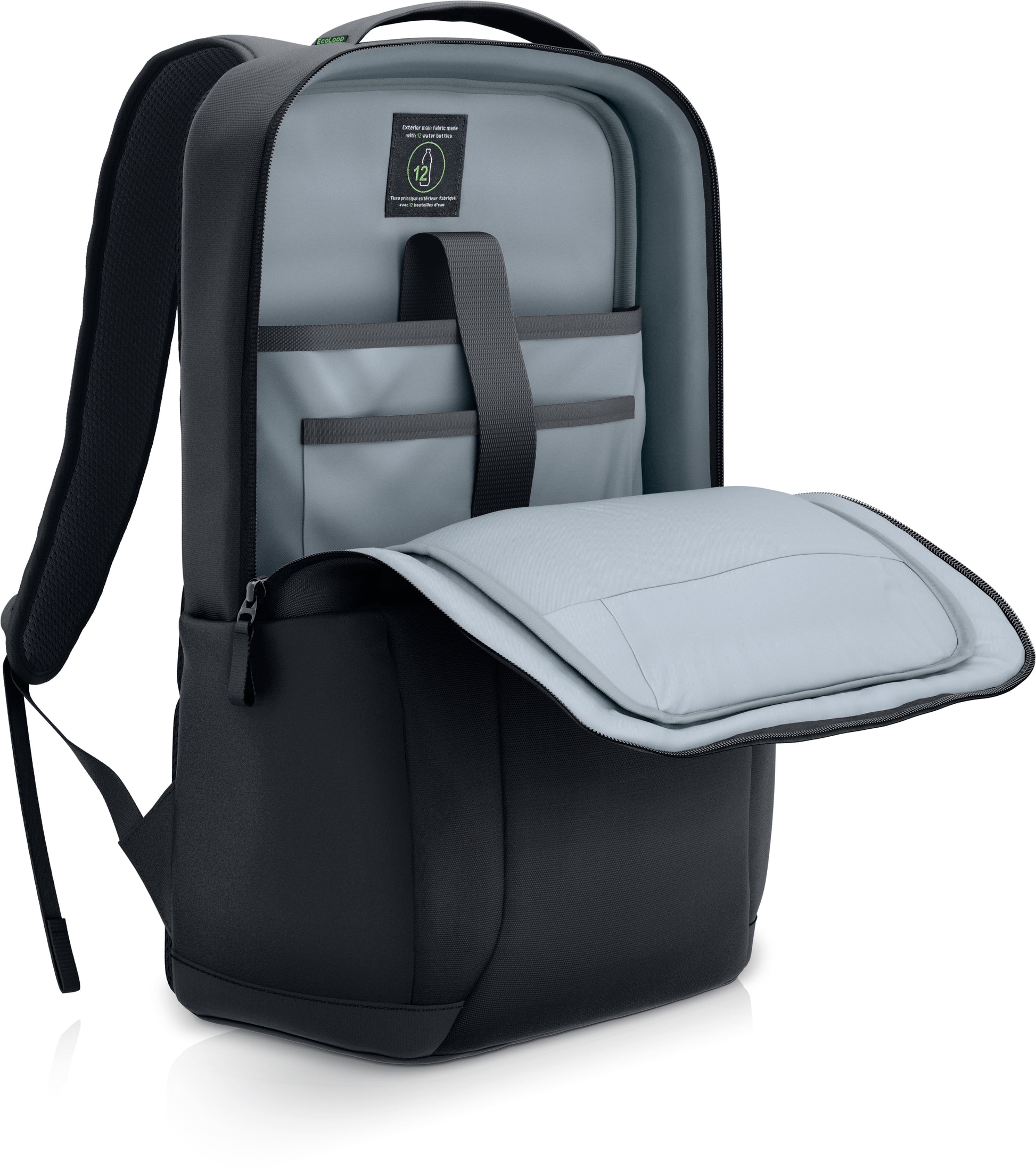 DELL Notebook-Rucksack 15,6" – wasserdicht – Schwarz