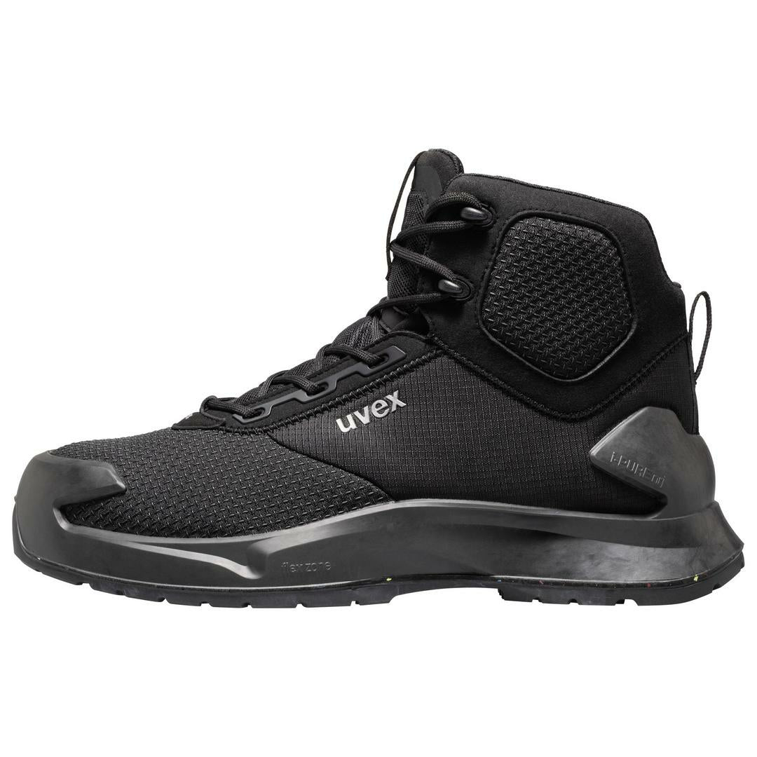Uvex 1 x-craft pro Sicherheitsstiefel S1 PL – Schwarz – Grösse 45, Weite 11