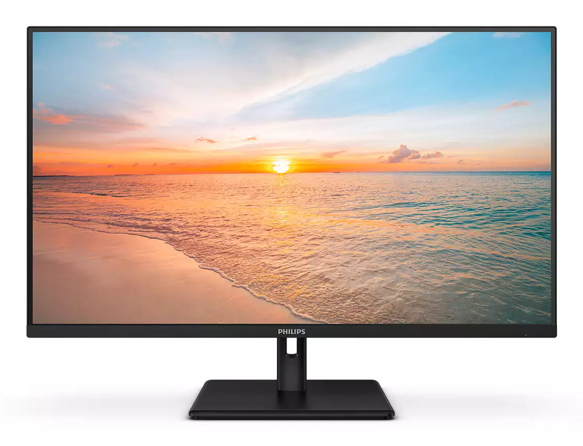 Philips 32E1N1800LA/00 – Monitor, 32" 3840 × 2160 (UHD 4K), VA, 60 Hz, 300 cd/m², VESA 100 × 100, Schwarz