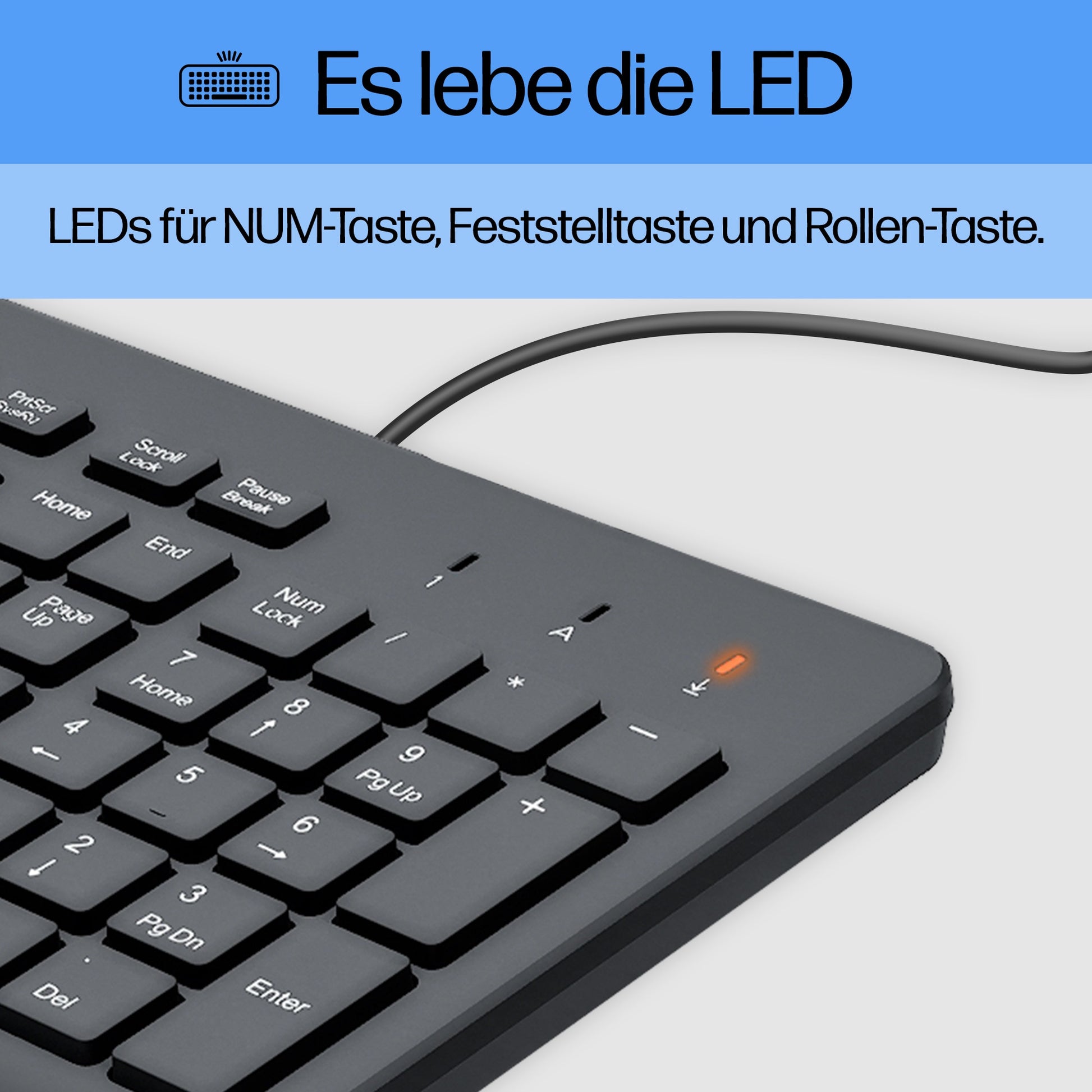 HP 150 – Tastatur, kabelgebunden