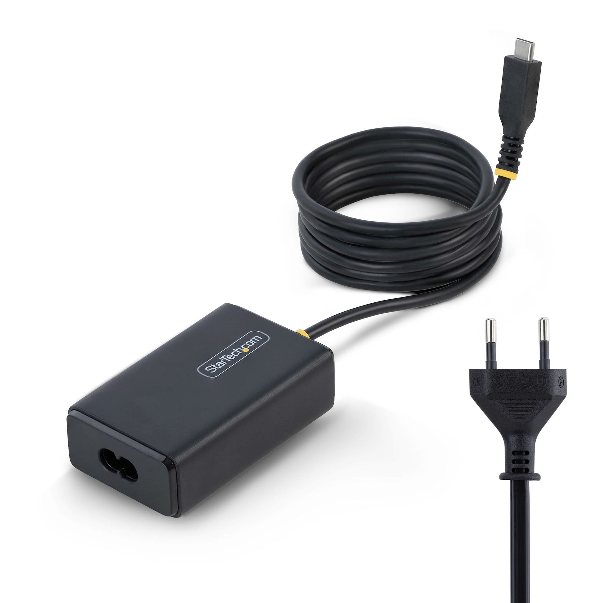 StarTech.com 165LE-USB-C-CHARGER USB-Ladegerät 65 W – USB-C×1 – PD 3.0, EU-Stecker (Typ C) – Schwarz