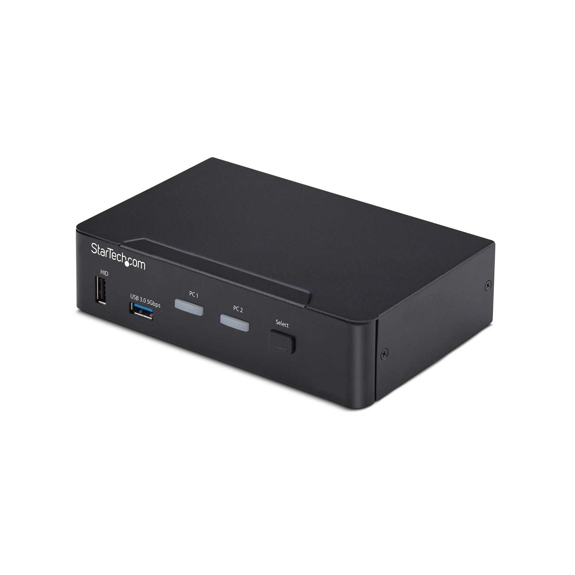 StarTech.com 2-Port DP KVM-Switch – 4K/60 Hz, USB 3.0-Hub, Audio, EDID-Management