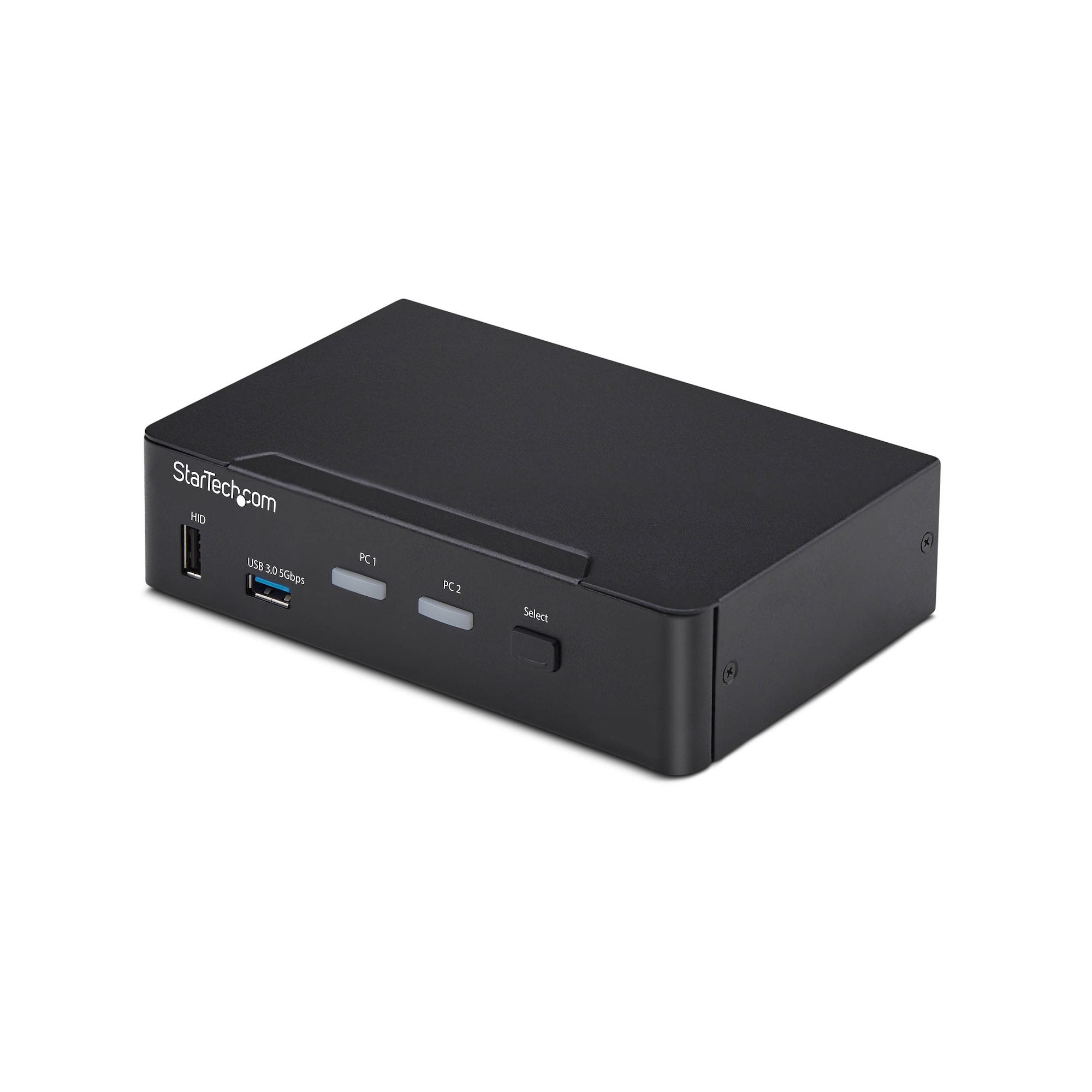 StarTech.com 2-Port DP KVM-Switch – 4K/60 Hz, USB 3.0-Hub, Audio, EDID-Management