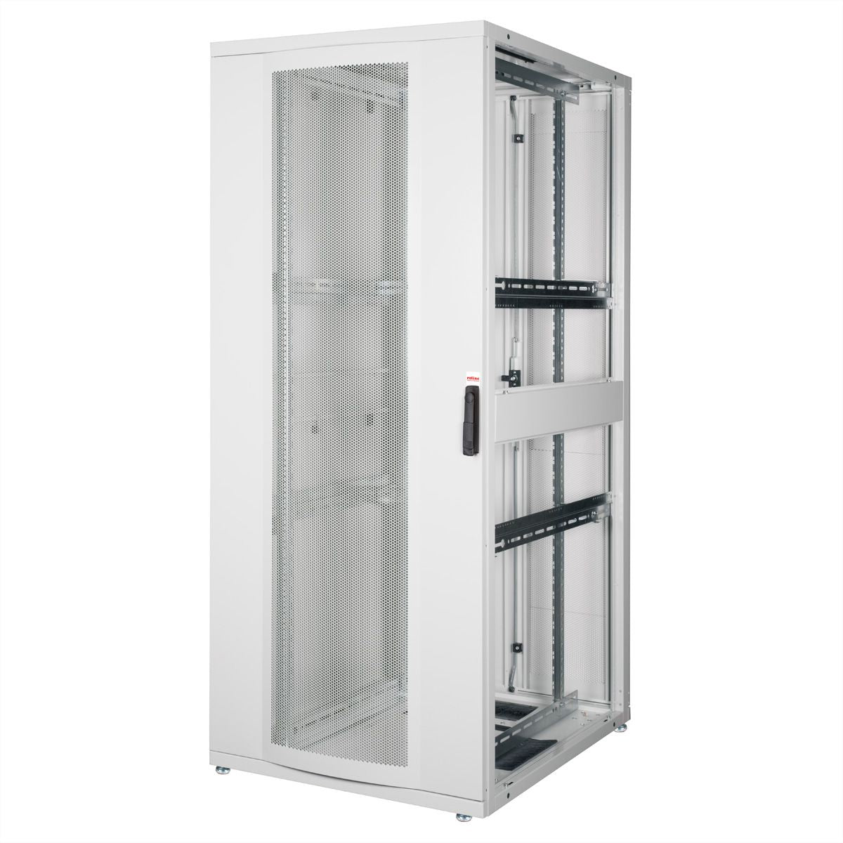 ROLINE Pro – 19" Netzwerkschrank 42U, IP20, abschliessbar, 800 × 1000 × 1970 mm, lichtgrau, Stahl