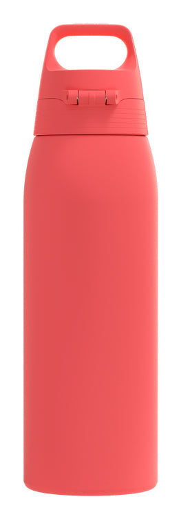 SIGG Shield One Trinkflasche 1 l – Edelstahl, Klappdeckel, Watermelon