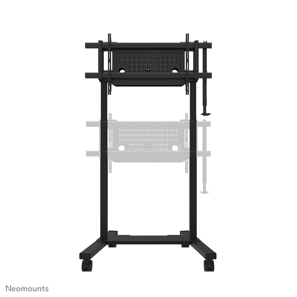 Neomounts FL55-975BL1 – Motorisierter Trolley für 75–115″, VESA 200×200–1200×600, bis 160 kg, schwarz