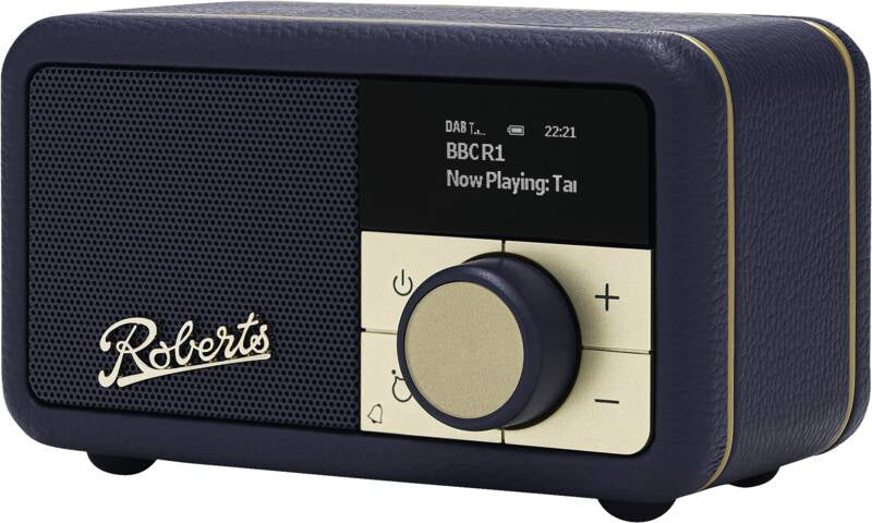 Roberts Radio Roberts Revival Petite 2 – Tischradio – UKW, Bluetooth – Dunkelblau