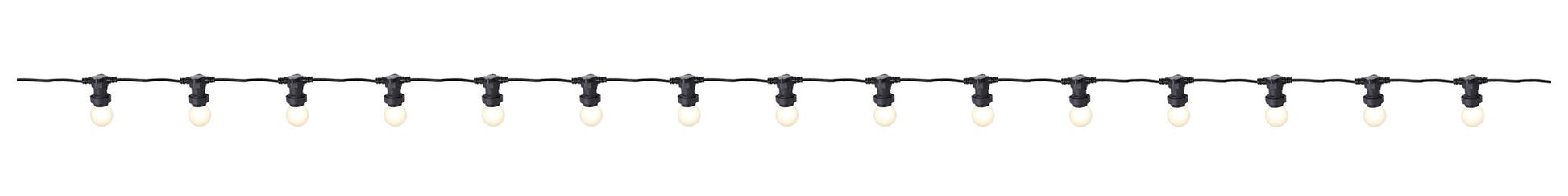 M. Schönenberger Schönenberger Lichterkette 87.7001.15WW-2 – 15 m – 10 W – Warmweiss, 2700 K – IP44 – Netzbetrieb – Schwarz