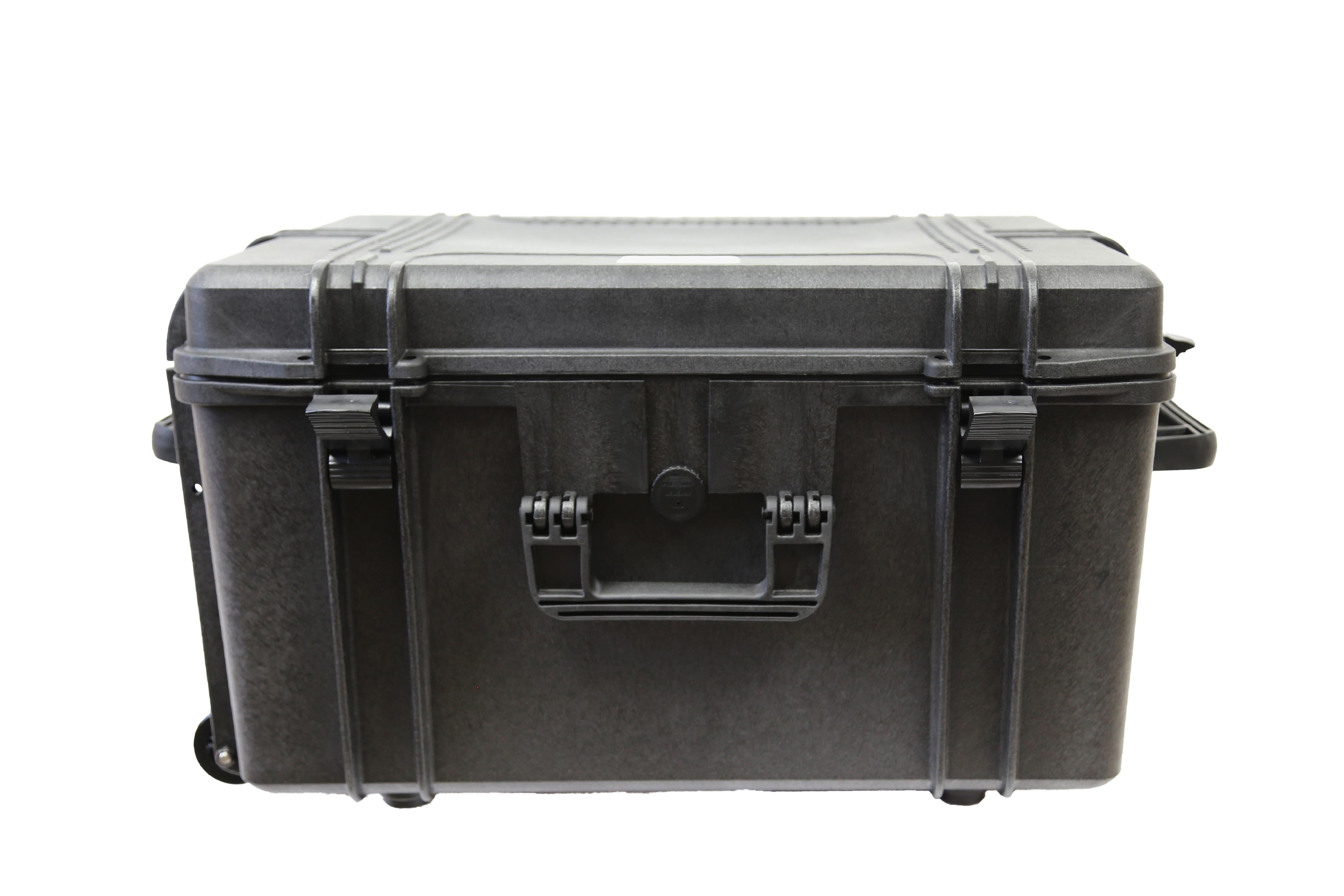 LEBA Innovation Leba NoteCase Gerätekoffer – für 20 Tablets – abschliessbar, Lenkrollen – Schwarz