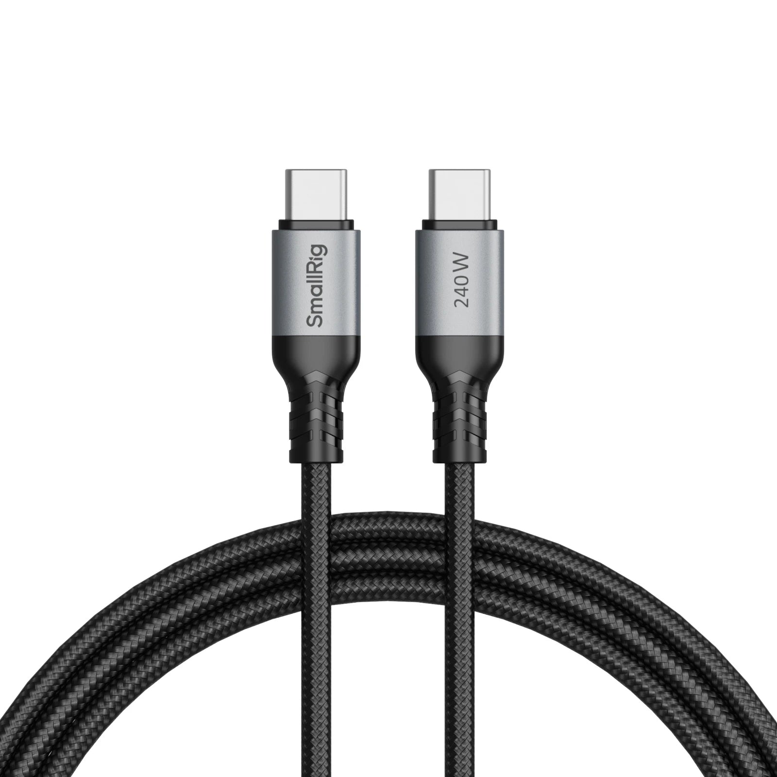 SmallRig USB-C auf USB-C Kabel – USB 2.0 (480 Mbit/s) – 1 m – PD 240 W – Geflochten, Textilmantel