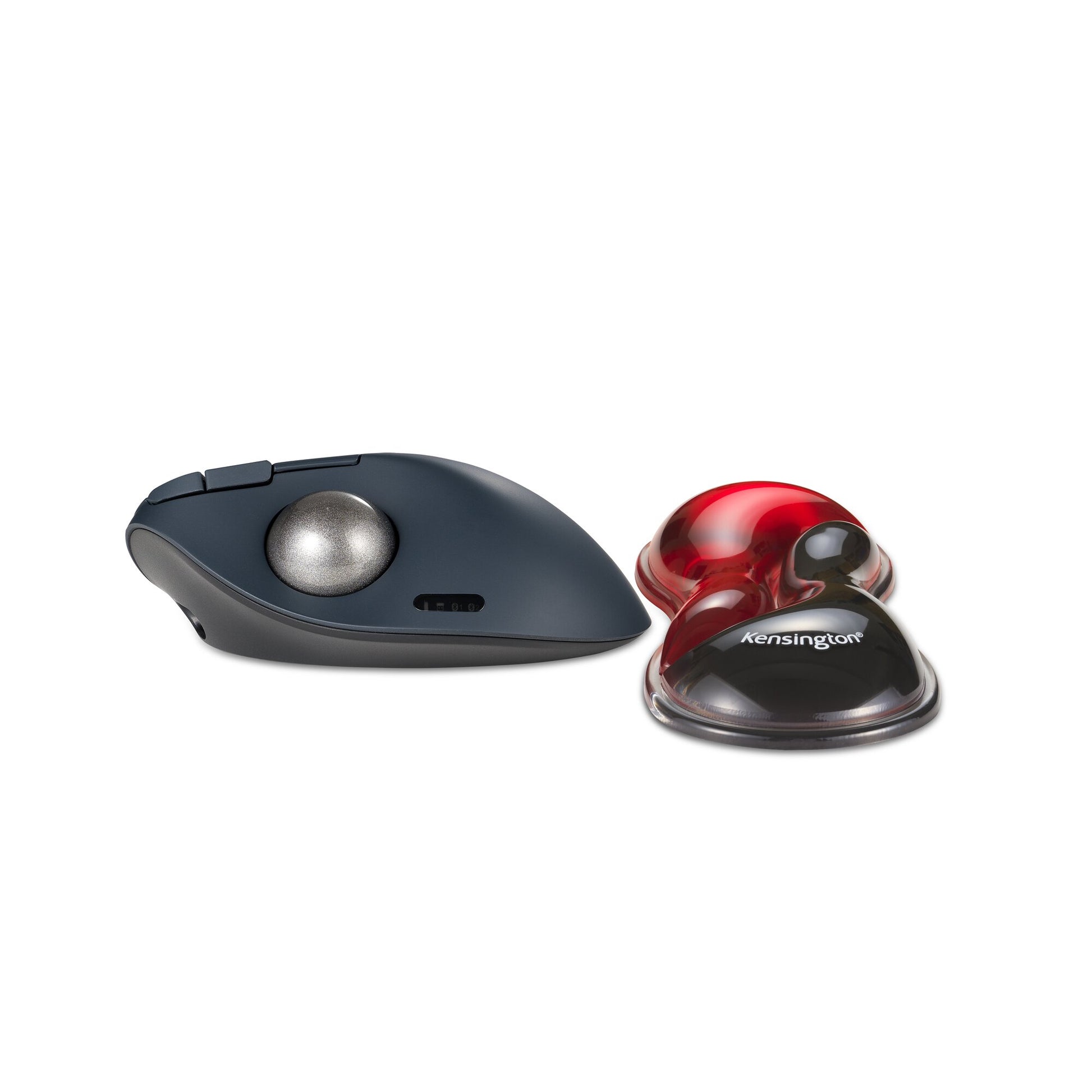 Kensington Maus-Handgelenkauflage Slim Duo – Gel – Rot