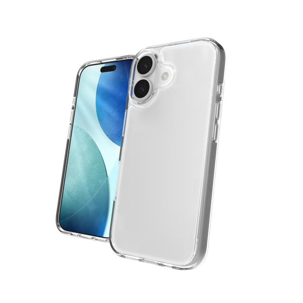 ZAGG Crystal Palace Lite Backcover – für Apple iPhone 17, Graphen, Transparent, bis 3 m Sturzsicher